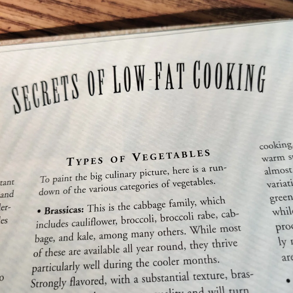 TIME LIFE Series Great Taste Low Fat Vegetables EUC